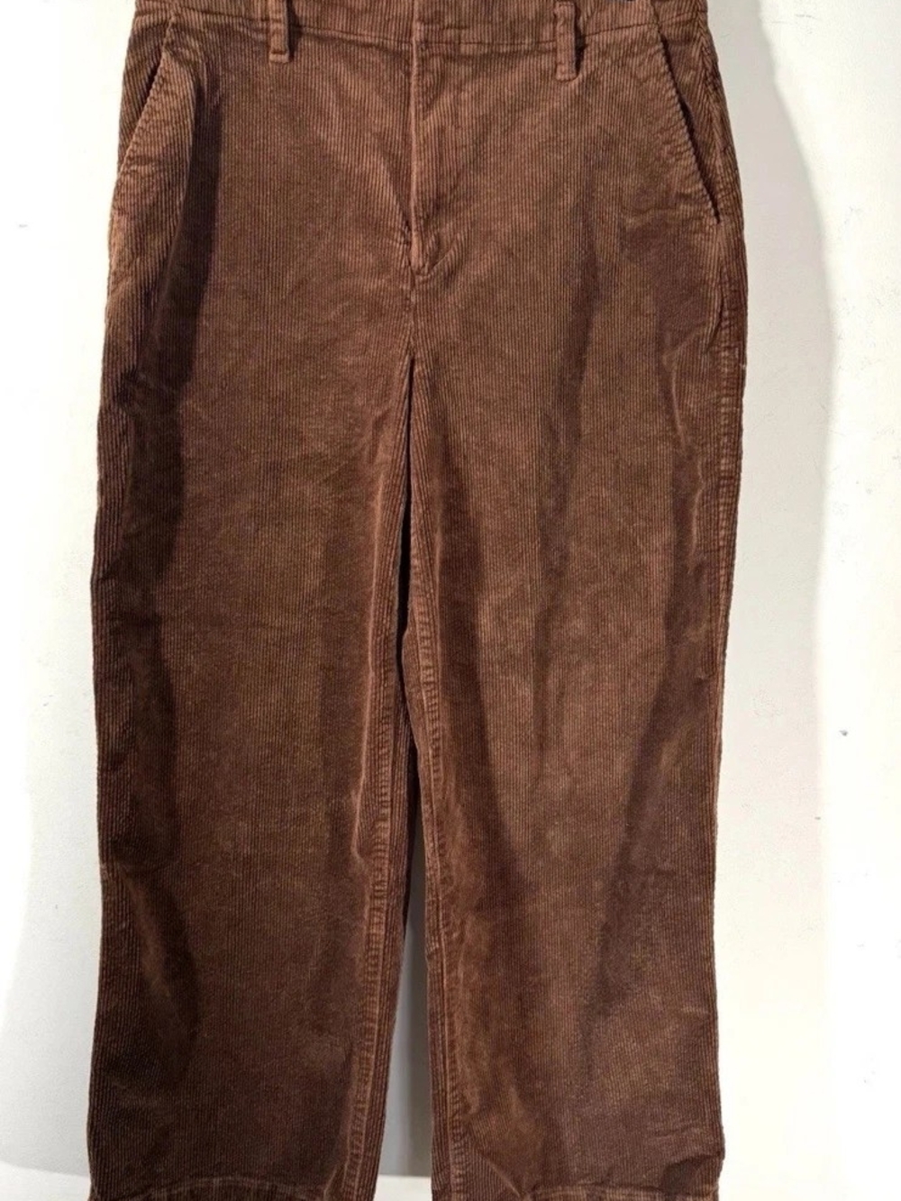 GAP Wide-Leg Brown Corduroy Pants